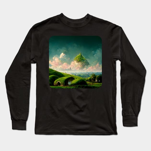 The Shire Long Sleeve T-Shirt by Dataxe